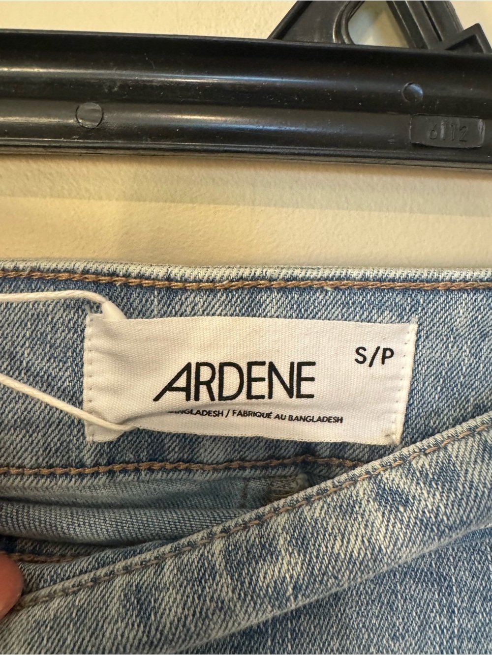 Ardene Light Wash Denim Mini Skirt - Picture 5 of 9